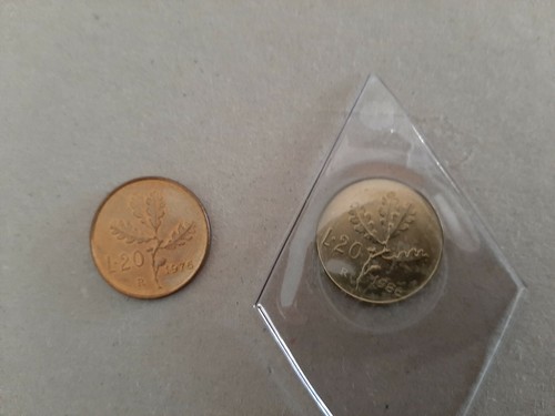 Moneta italia lire 1976 - moneta, +