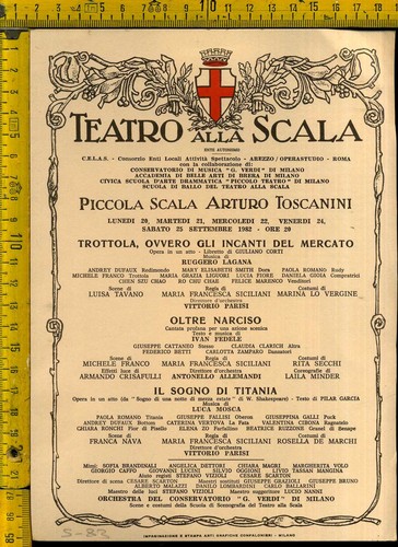 Teatro alla scala locandina - alla,