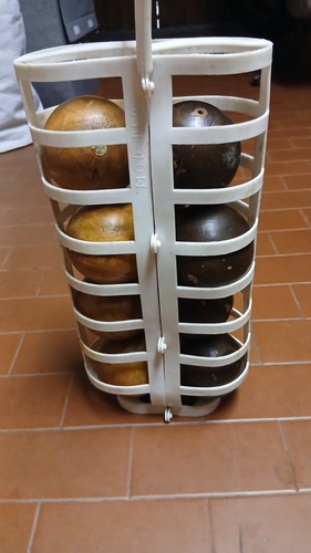 Bocce legno vintage - bocce,