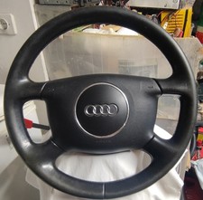 Volante In Pelle Nero Con Airbag AUDI A4 B6 2 ° Serie 2000 2006 Usato Originale