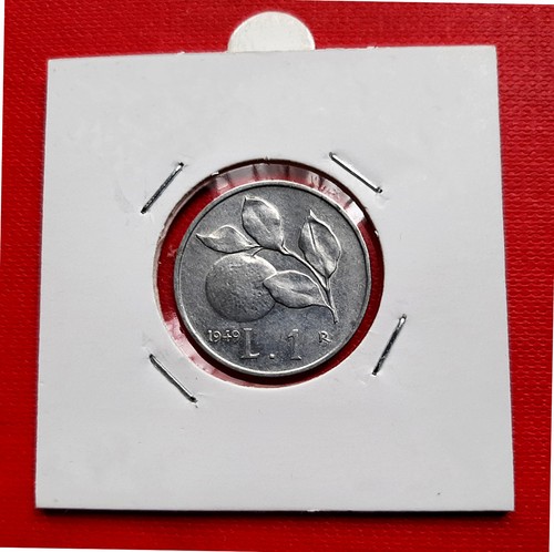 Lira 1949 arancia 87 - 1949, km# 87