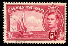 Cayman Islands Scott 110 Used.