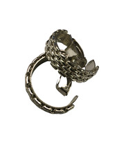 ORECCHINI CLIP CERCHIO ACCIAIO