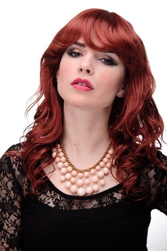 Parrucca donna lunga - donna, rosso