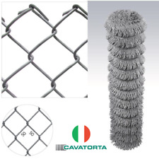 25 MT RETE METALLICA ZINCATA PER RECINZIONE MAGLIA SCIOLTA 50X50 ROTOLO 2.5 ITA