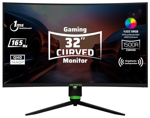 Monitor gioco curvo - monitor, aryond