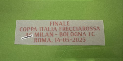 Toppa patch scritta finale - toppa,