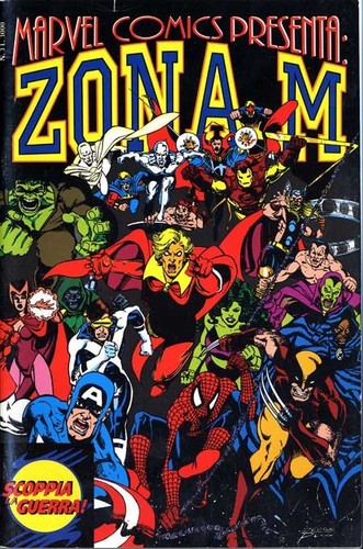 Marvel comics presenta zona - comics,