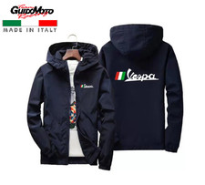 GIACCA ANTI VENTO VESPA BLU
