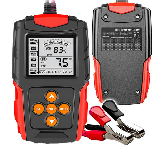 Test batteria 12v 24v - 12v, auto