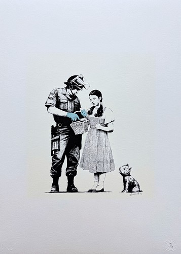 Banksy stop and search - stop,