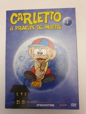 DVD Carletto il Principe dei Mostri N 1  DeAgostini 4 Episodi