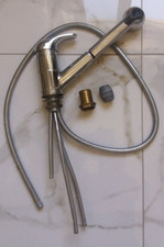 Miscelatore Rubinetto Cucina Estraibile Doccetta Cromat 360° Monocomando Lavello