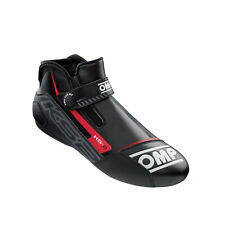 STIVALETTI SCARPE KART KARTING NERO MICROFIBRA OMP RACING IC/825 KS-2 SHOES