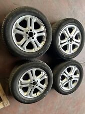 SET DI 4 CERCHI IN LEGA CON GOMME MERCEDES ML DA 18 MICHELIN 255/55-18 ESTIVE