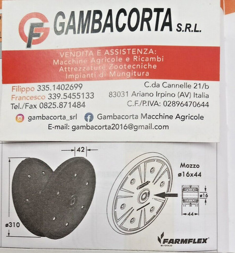 Ruota seminatrice gaspardo - seminatrice,