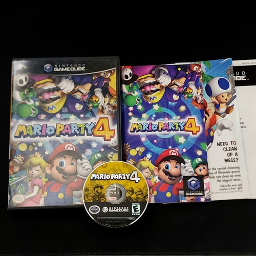Mario party gamecube cib - party,