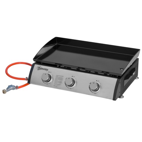 Outsunny piastra bbq gas da - a,