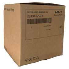 FILTRO OLIO KIA CEED PICANTO RIO RICAMBIO ORIGINALE TAGLIANDO KIA 2630002503