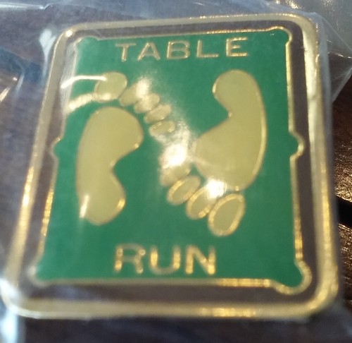 Run the table spilla smaltata - run,