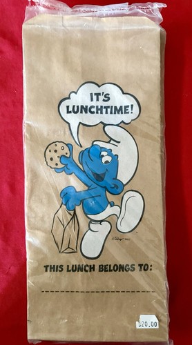 Sacchetti pranzo vintage 1983