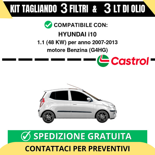 Tagliando per hyundai - per, i10