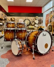 Pearl Masters Maple Pure Shellset Exotic " Naturale Burst " 22,10, 12,14, 16 "