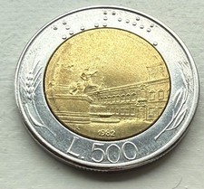 1982 R Italy 🇮🇹 500 Lire