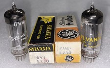 Pair mullard 6v4 ez80 - pair,