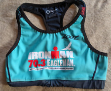 ZOOT SPORTS Triathlon Tri Top Sports Bra Swimming Womens Medium Navy Blue