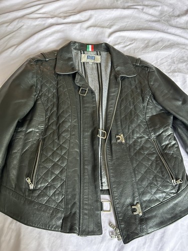 Giacca unisex vera - pelle,