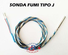 SONDA FUMI TIPO J PER STUFA PELLET CALDAIA