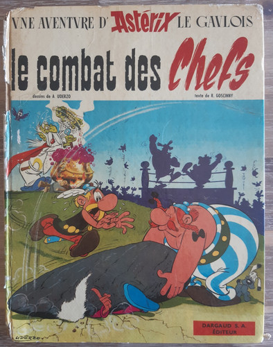 Ancienne astérix combat - bd,