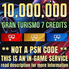 Gran Turismo 7⭐10 milioni di crediti⭐PS4 e PS5 🟢LEGGI DESCRIZIONE🟢