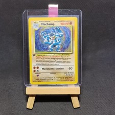 Carta Pokémon - Machamp 8/102 - Set Base - Holo - ITA - Vintage - WOTC