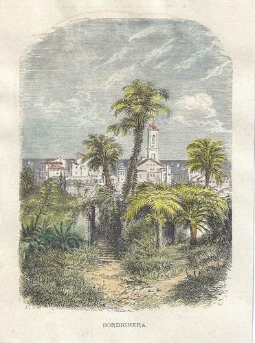 Stampa antica bordighera - stampa,