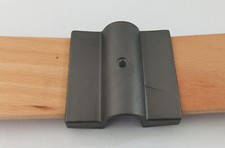 5 SUPPORTI, BOCCOLA DOPPIA CON FORO RICAMBIO PER DOGA, DOGHE IN LEGNO, PER RETI