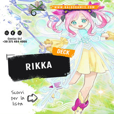 Yugioh! Mazzo deck RIKKA da Torneo