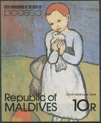 Maldive 1981 pablo - 1981, picasso