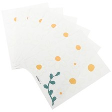  6 Sheets Adesivi Murali Fiori Decalcomanie Della Camera Da Letto