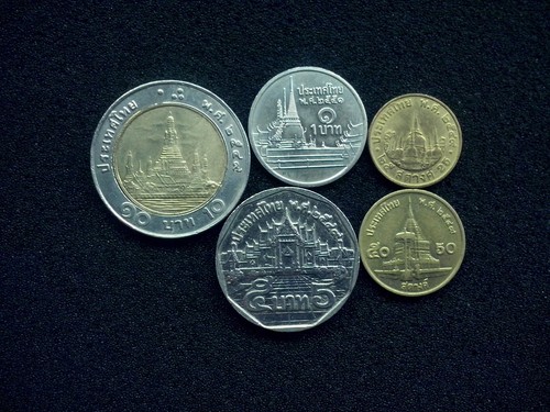 Set thailandia satang 10 - 25,