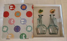 SET OLIERE VETRO N*2 MULTIUSO TAPPI RESINA E SUGHERO MADE IN ITALY (s56)