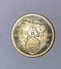 moneta 200 lire anniversario