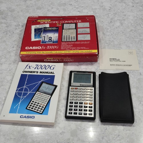 Casio 7000g calcolatrice - casio, fx-7000g