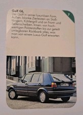 Volkswagen Golf GL - 7 - Scheda singola - Quartetto (4)