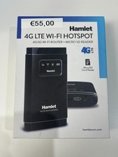 Hamlet 4G LTE WI-FI HOTSPOT 4G/3G wi-fi router + micro sd reader