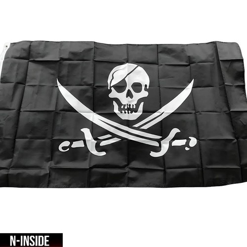 Bandiera pirati caraibi - bandiera,
