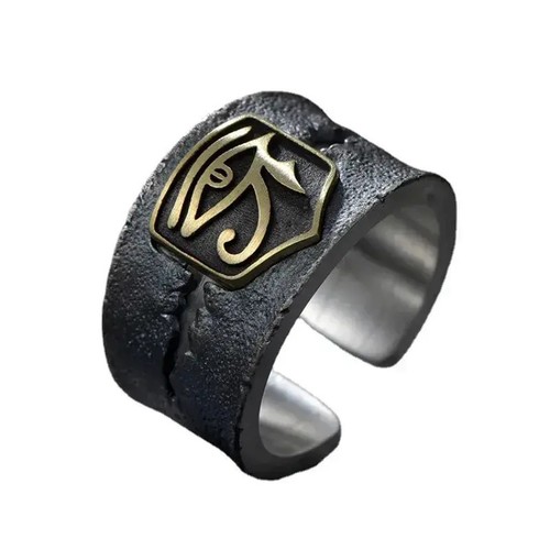 Anello uomo retrò horus - uomo,