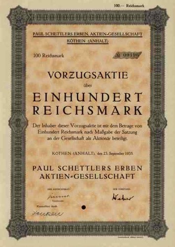 Paul schettler erben zeitung - schettler,