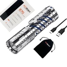 Torcia LED Acebeam E70 SS -4000 lumen -fino a 220 metri di lancio-6500K Cool Wh